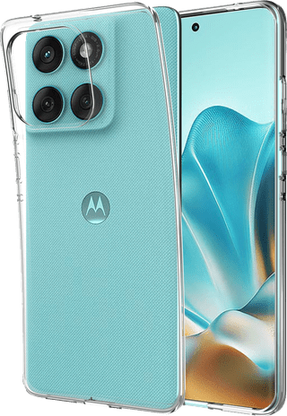 Just in Case Soft Design Motorola Edge 60 Fusion Back Cover Transparent