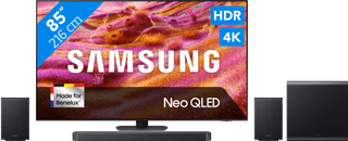 Samsung 85" Neo QLED QN90F 4K (2025) + Samsung HW-Q990F (2025)