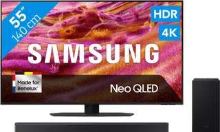 Samsung 55 inches Neo QLED QN90F 4K (2025) + Samsung HW-Q600F (2025)
