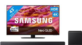 Samsung 43" Neo QLED QN90F 4K (2025) + Samsung HW-QS700F (2025)