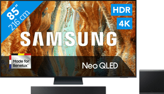Samsung 85" Neo QLED QN73F 4K (2025) + Samsung HW-QS700F (2025)