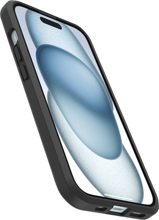OtterBox React iPhone 15, 14 en 13 Back Cover met MagSafe Magneet Transparant Zwarte Rand