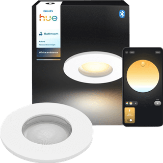 Philips Hue Adore Recessed Spot Light Bathroom White Ambiance White