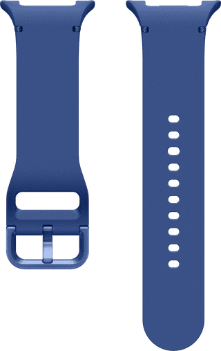 Samsung Galaxy Watch 8 Series Silicone Sport Band Blue S/M