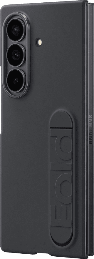 Samsung Galaxy Z Fold 7 Siliconen Back Cover Zwart