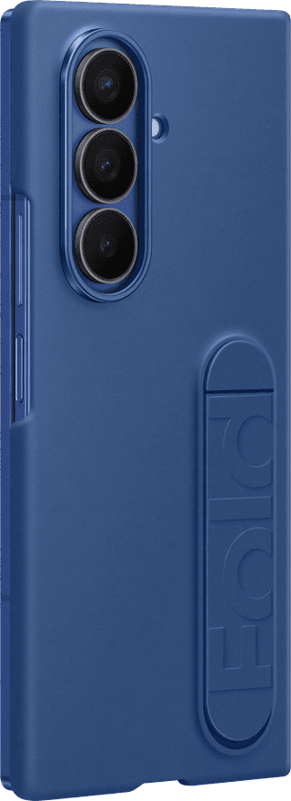 Samsung Galaxy Z Fold 7 Siliconen Back Cover Blauw