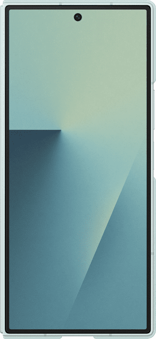 Samsung Galaxy Z Fold 7 Siliconen Back Cover Mint