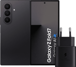 Samsung Galaxy Z Fold 7 512GB Black 5G + Samsung Charger 25W Black