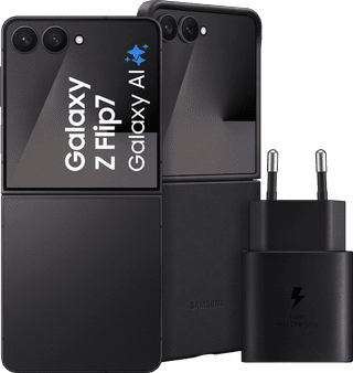 Samsung Galaxy Z Flip 7 256GB Black 5G + Accessory Pack