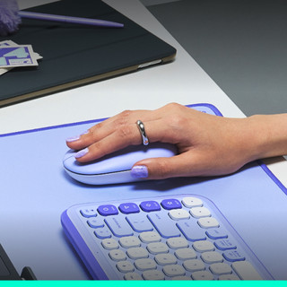 Logitech POP Wireless Mouse Purple