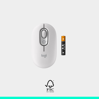 Logitech POP Wireless Mouse White