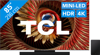 TCL 85" QD Mini-led C81K 4K (2025) + TCL Q75H