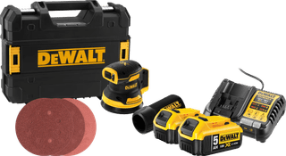 DEWALT DCW210NT-XJ 5.0Ah Battery (2x) Complete Pack