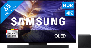 Samsung 65" QD-OLED S90F 4K (2025) + Samsung HW-QS700F (2025)