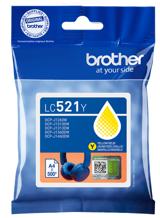 Brother LC-521 Cartridge Yellow
