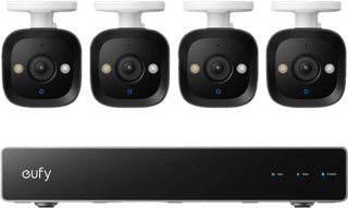 Eufy PoE Security System + NVR + E40 Lot de 4