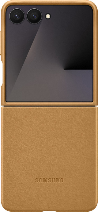 Samsung Galaxy Z Flip 7 Kindsuit Back Cover Brown