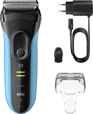Braun Series 3+ 3040S Blue