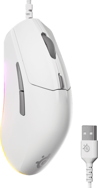 SteelSeries Rival 3 Gen 2 Souris Gamer Blanc
