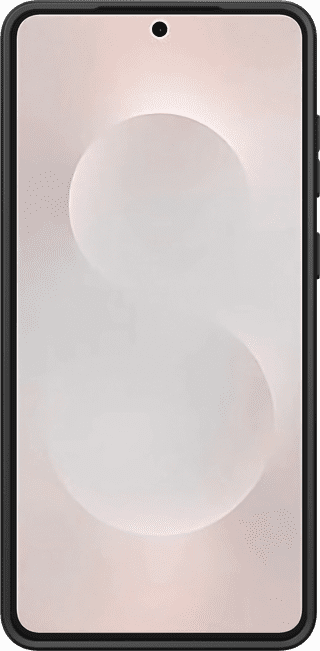 Just in Case Soft Design Samsung Galaxy S25 Edge Back Cover Black