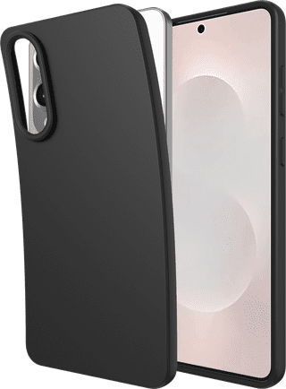 Just in Case Soft Design Samsung Galaxy S25 Edge Back Cover Black