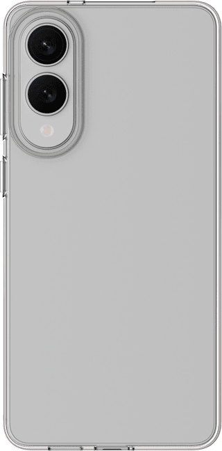 Just in Case Soft Design Samsung Galaxy S25 Edge Back Cover Transparent