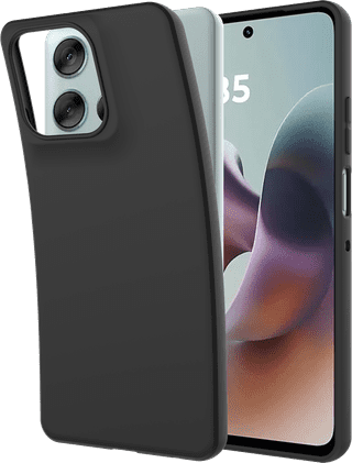 Just in Case Soft Design Motorola Moto G56 Back Cover Noir