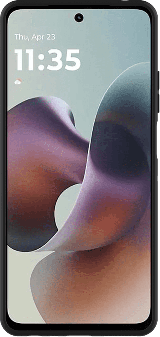 Just in Case Soft Design Motorola Moto G56 Back Cover Noir