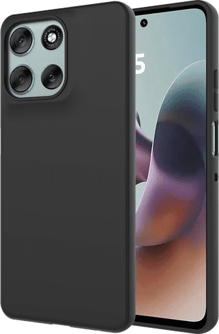 Just in Case Soft Design Motorola Moto G56 Back Cover Noir