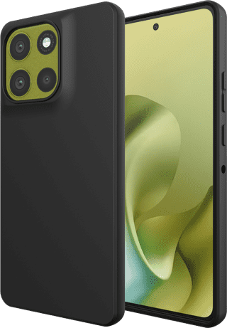 Just in Case Soft Design Motorola Moto G86 Back Cover Noir