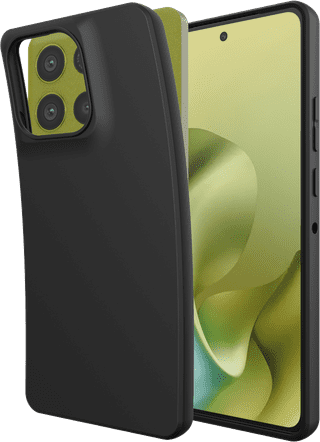 Just in Case Soft Design Motorola Moto G86 Back Cover Noir