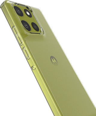 Just in Case Soft Design Motorola Moto G86 Back Cover Transparent