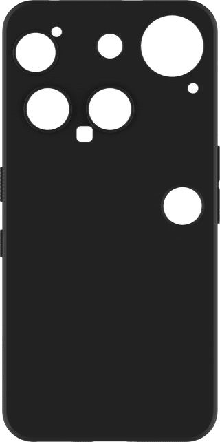Just in Case Soft Design Nothing Phone (3) Back Cover Zwart