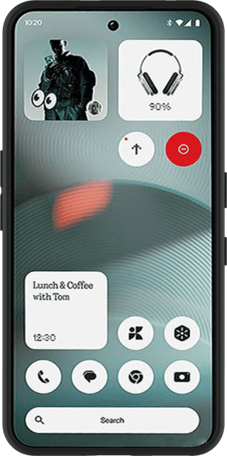 Just in Case Soft Design Nothing Phone (3) Back Cover Zwart