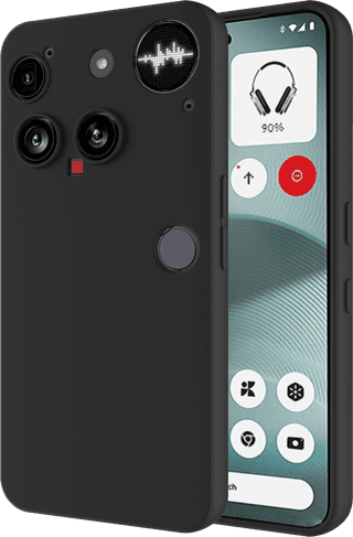 Just in Case Soft Design Nothing Phone (3) Back Cover Zwart