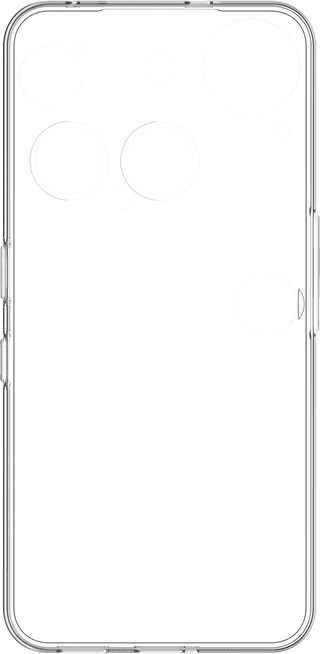 Just in Case Soft Design Nothing Phone (3) Back Cover Transparent