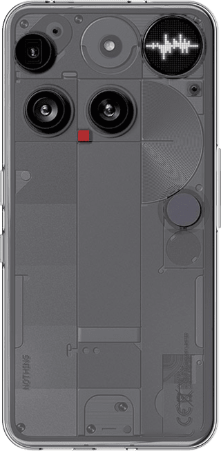 Just in Case Soft Design Nothing Phone (3) Back Cover Transparant