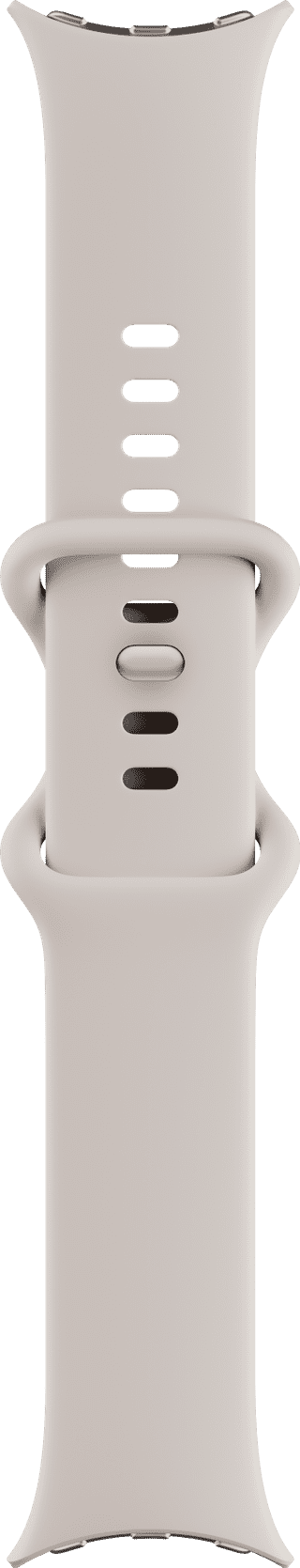 Google Pixel Watch 4 Argent/Crème 45 mm