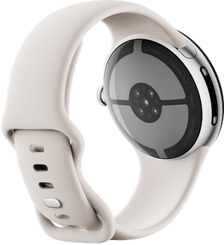 Google Pixel Watch 4 Argent/Crème 45 mm