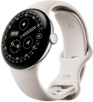 Google Pixel Watch 4 Argent/Crème 41 mm