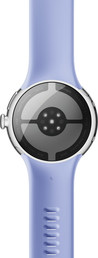 Google Pixel Watch 4 Argent/Mauve 41 mm