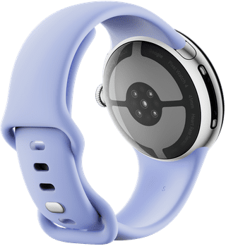 Google Pixel Watch 4 Argent/Mauve 41 mm