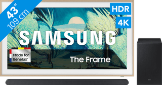 Samsung 43" The Frame LS03FA (2025) + Samsung HW-S700D Noir (2024)