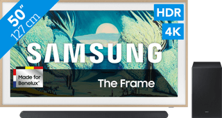 Samsung 50" The Frame LS03FA (2025) + Samsung HW-S700D Noir (2024)