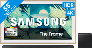 Samsung 55" The Frame LS03FA (2025) + Samsung HW-S800D Zwart (2024)