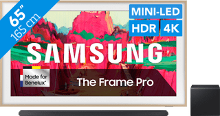 Samsung 65" The Frame Pro LS03FW (2025) + Samsung HW-S800D Noir (2024)