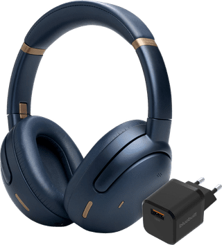 JBL Tour One M3 Smart Blauw + BlueBuilt Quick Charge Oplader