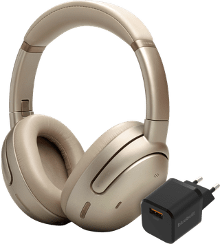 JBL Tour One M3 Smart Goud + BlueBuilt Quick Charge Oplader