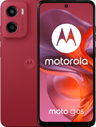 Motorola Moto G05 64GB Rood 4G