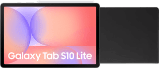 Samsung Galaxy Tab S10 Lite 10.9 inches 128GB WiFi Silver + Book Case Black